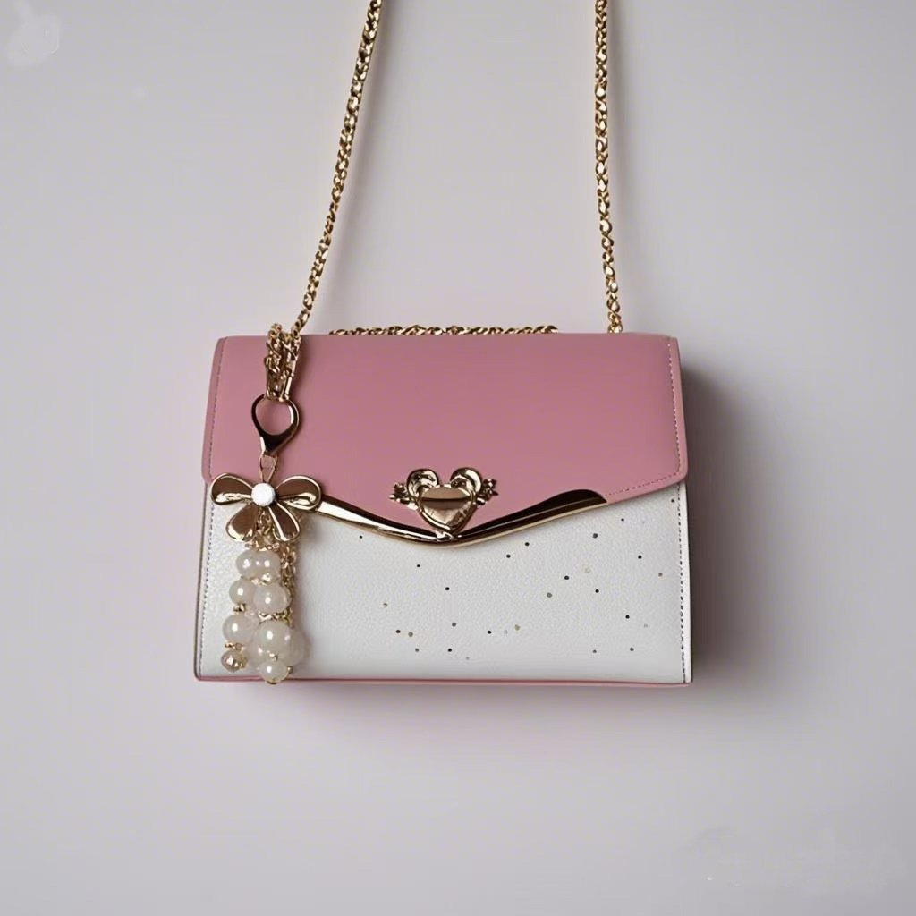 2025 Wholesale Fashion Handbag 2025 Fashion Design Handbag Designer Hot Selling Women's Wallet and Pearl Pendant Handbag