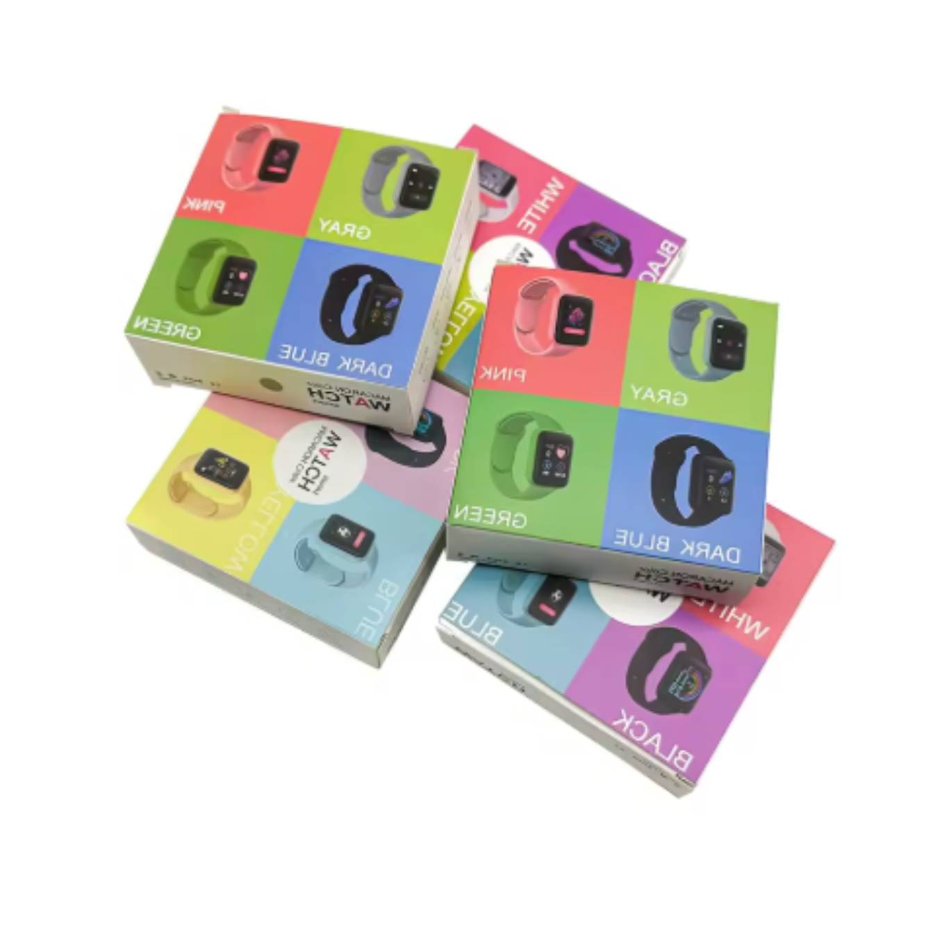 2025 New Y68 D20s Reloj Smart Watch D20 Waterproof Sports Fitness Tracker Smart Bracelet